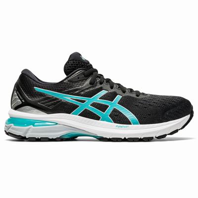 Asics Gt-2000 9 - Naisten Juoksukengät - Mustat/Sininen